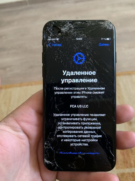 iPhone 7 black. Айфон