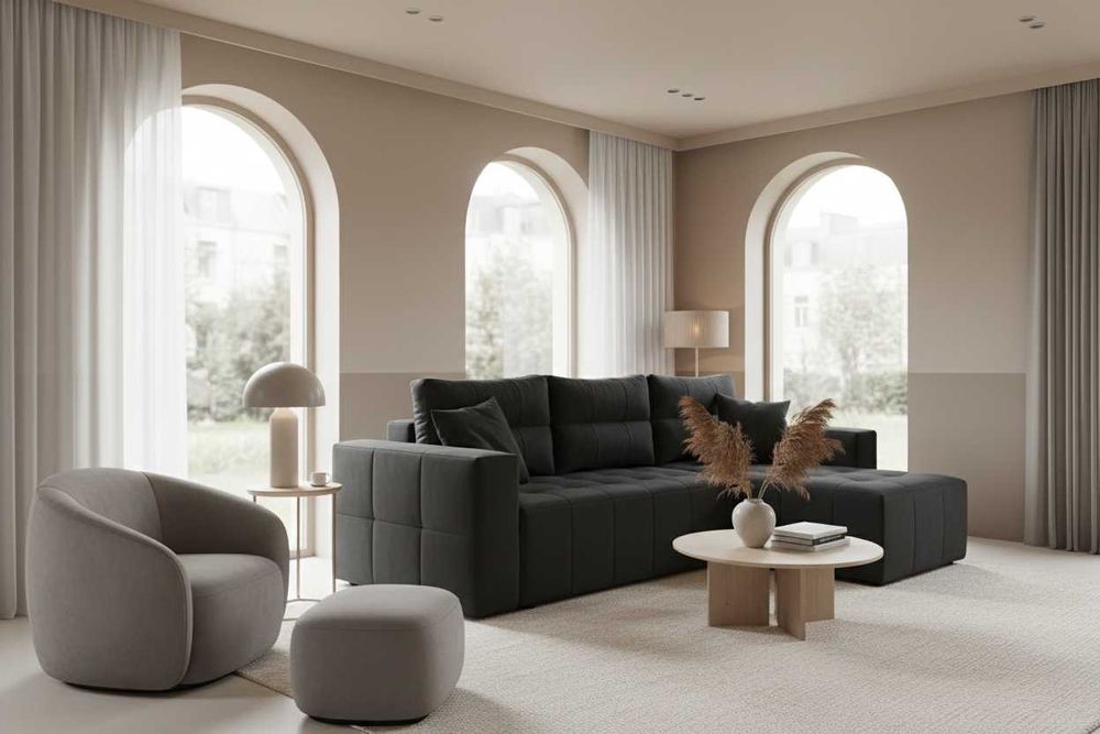 Угловой диван "Неаполь"  восхищает своим шикарным внешним видом