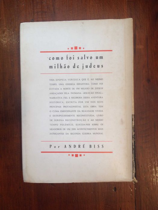 André Biss - Como foi salvo um milhão de Judeus