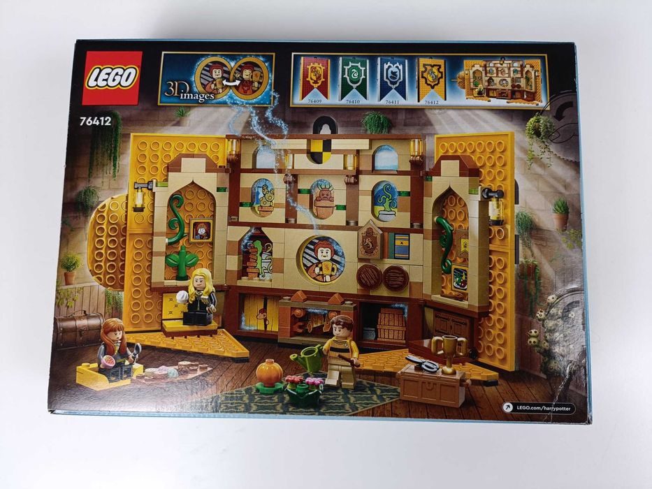 Lego Hufflepuff House Banner 76412 NOVO SELADO
