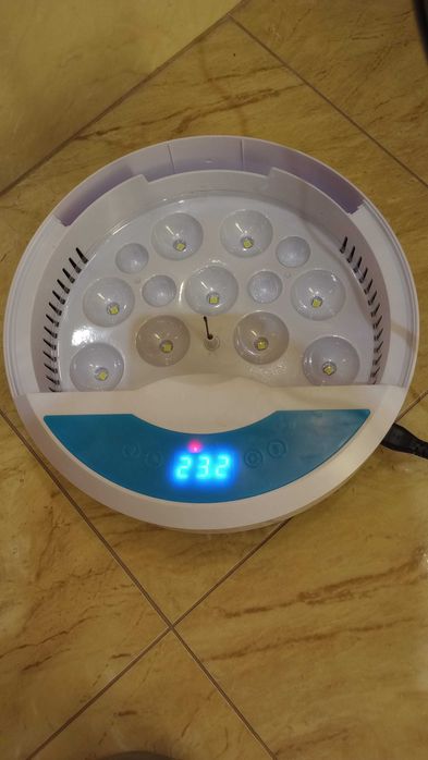Inkubator do 9 Jaj Automatyczny Wylęgarka Jajek Gęsich  Owoskop 20W