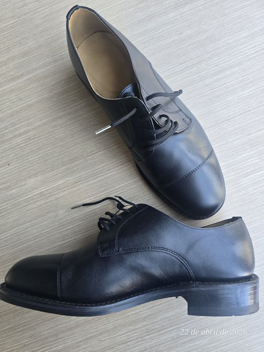 Sapatos em pele original usados 1x