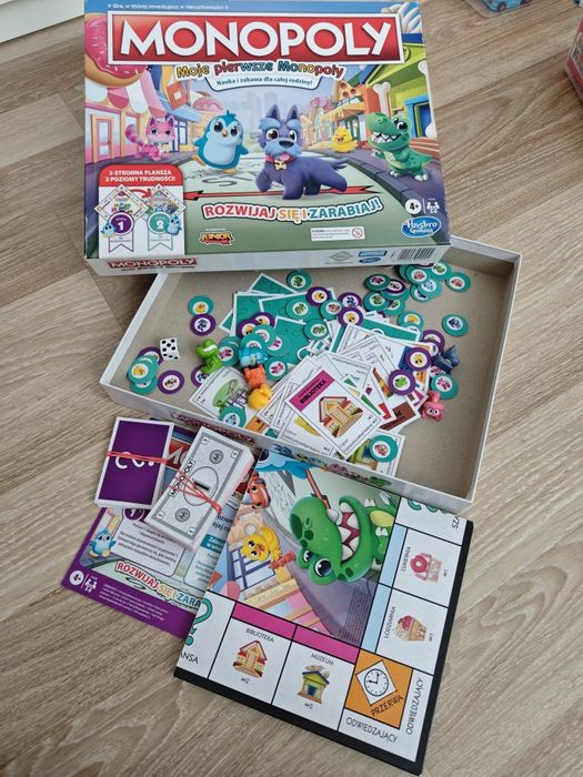Gra planszowa Moje Pierwsze Monopoly