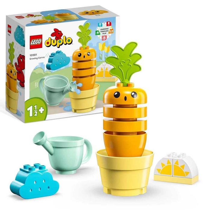 Lego Duplo 10981 Rosnąca Marchewka Zestaw Klocków 18msc+ *NOWE*