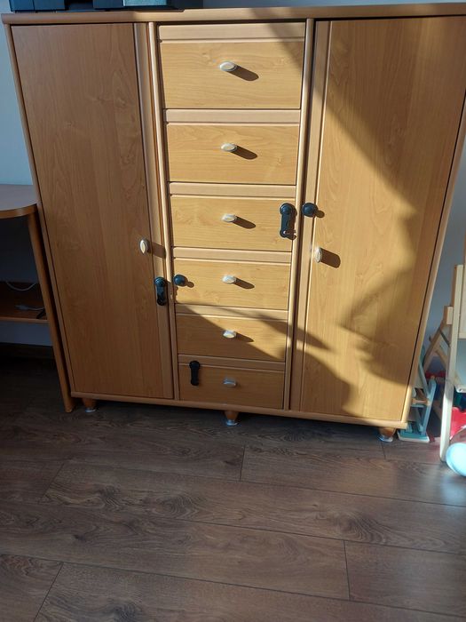 Biurko+komoda-Uzywane