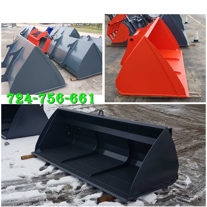 łyżka szufla łopata dieci manitou 2,2m3 objętościowa jcb jlg case 526