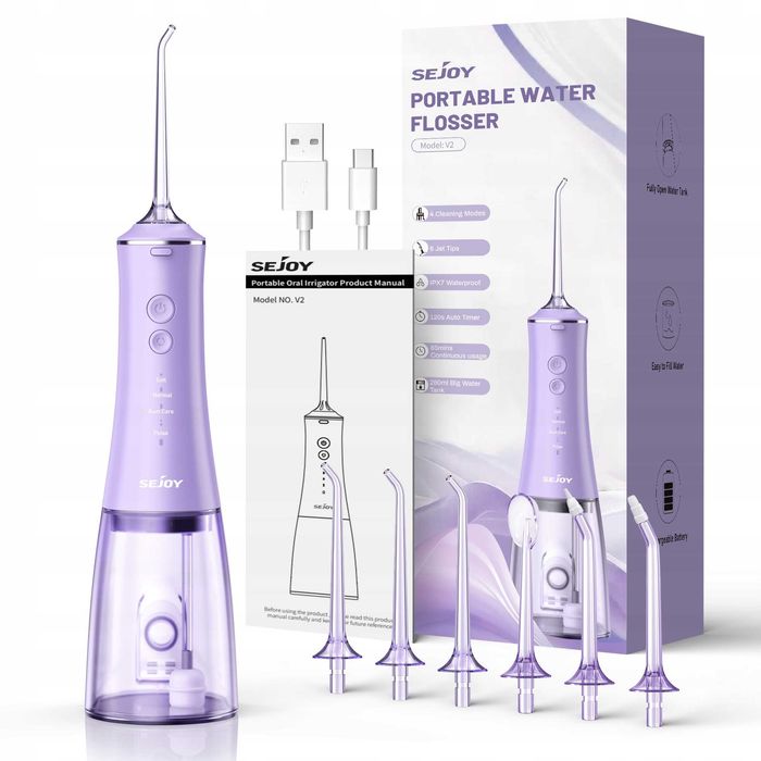 Irygator do zębów Oral Irrigator C12-PUR | NOWY