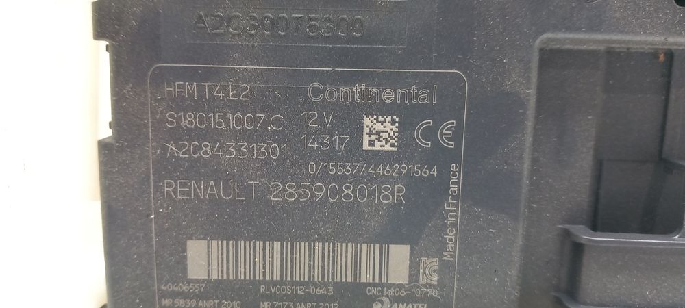 Canhão da ignição RENAULT Captur (J5_)