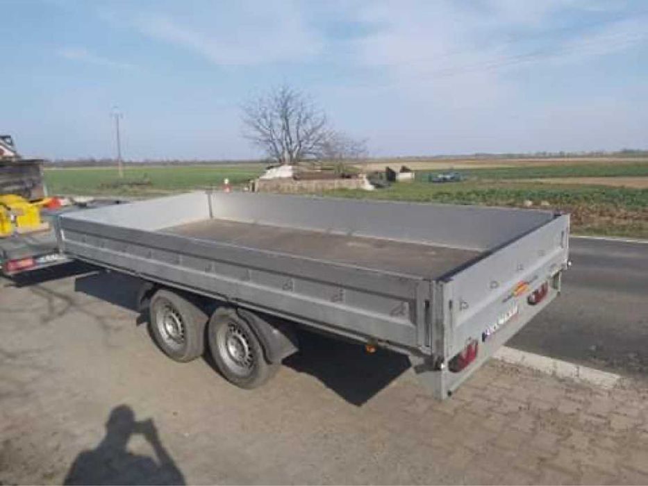 Przyczepka Przyczepa Towarowa Samochodowa Do Przewozu Towarów 4mx1,8m