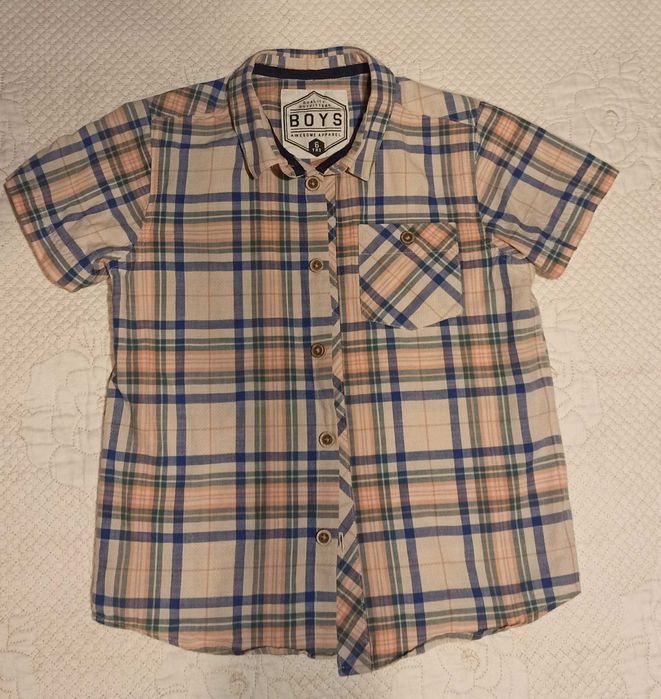 Продам рубашки з коротким рукавом Rebel, George, Matalan на 4-5 років