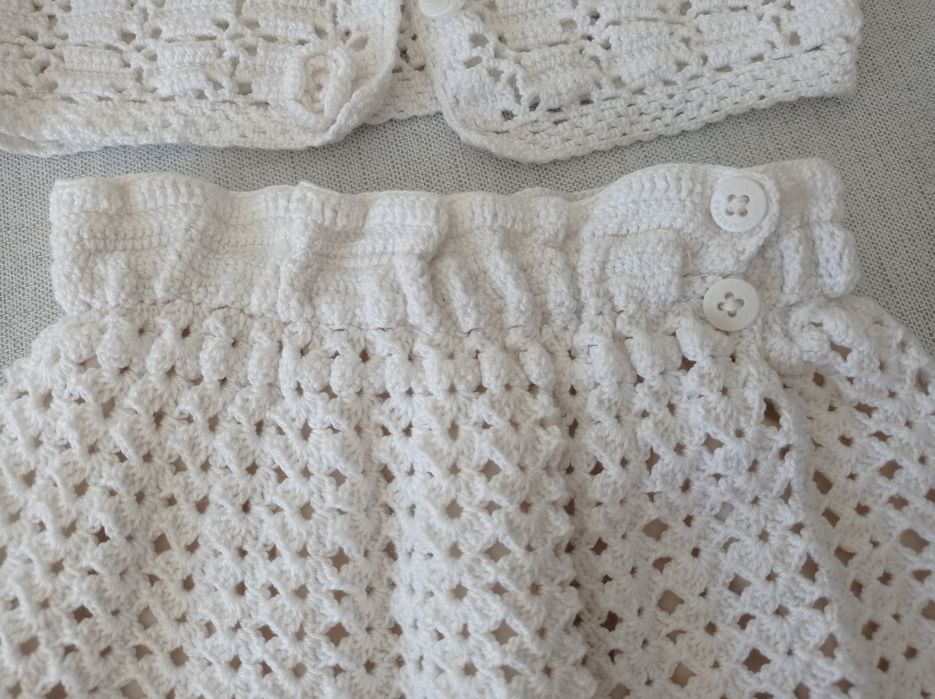 Vestido Conjunto feito à mão