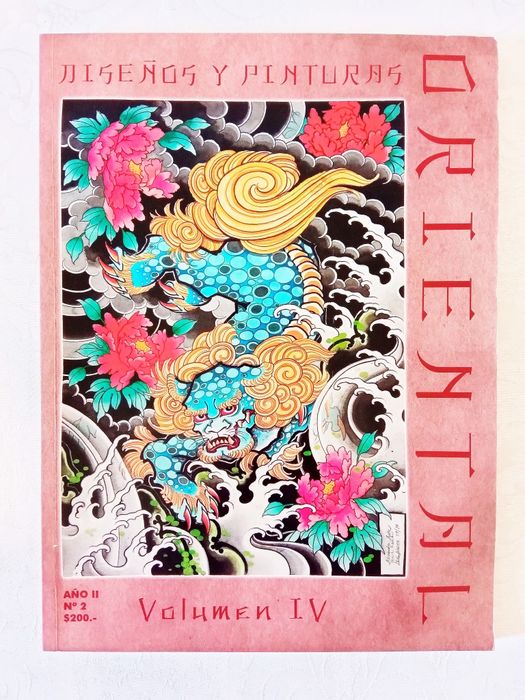 Livro de tattoo / tatuagem - Oriental Livro de tatuagens/ tattoo - Oriental volume 4- desenhos e pinturas