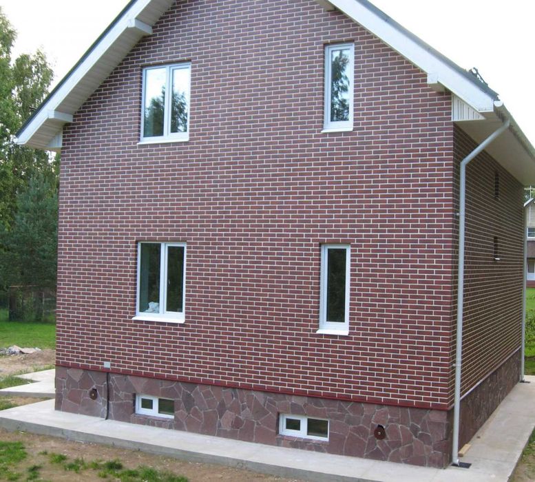 Термопанель клінкерна з плиткою CLOUD ROSA Клинкерные термопанели