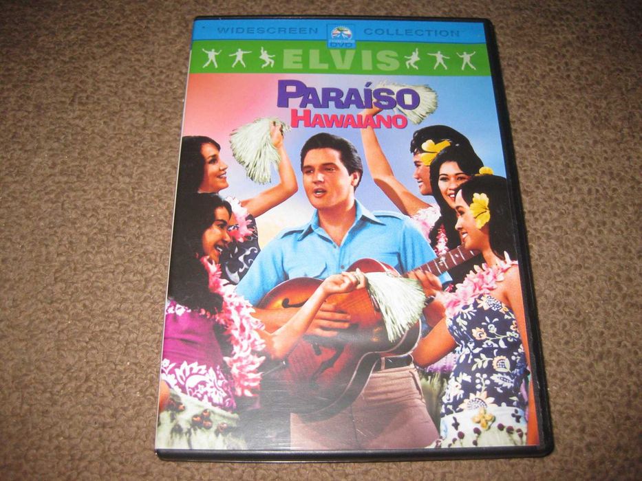 DVD "Paraíso Hawaiano" com Elvis Presley/Raro!