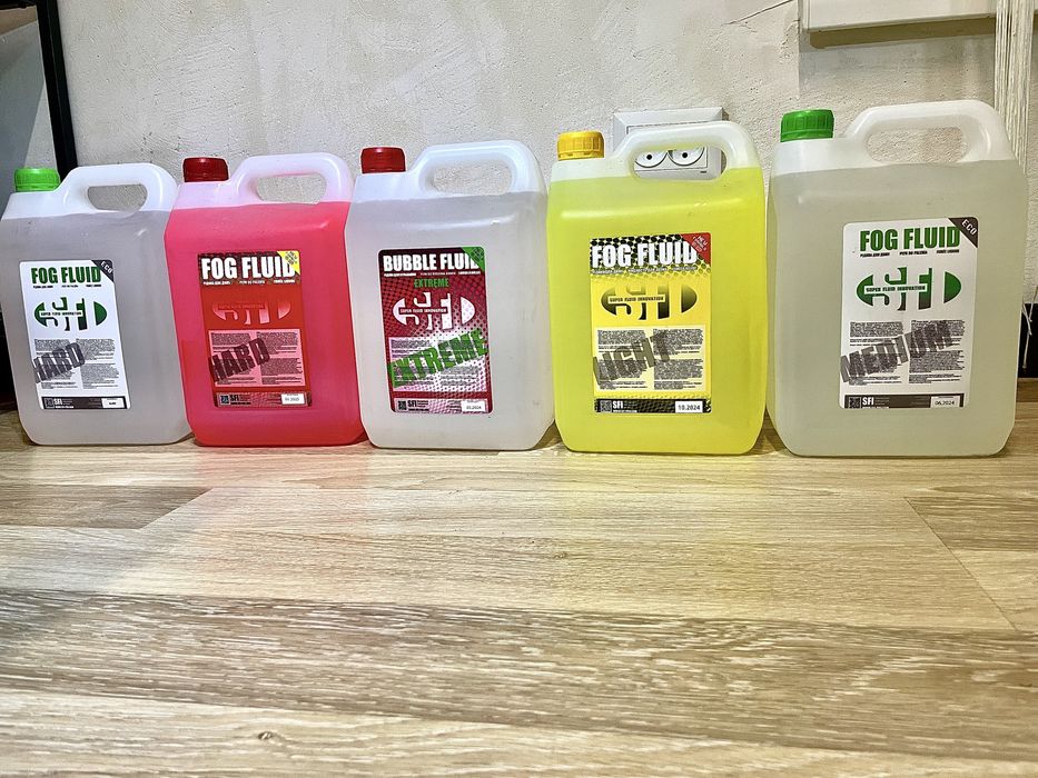 Рідина для дим машини, генератора піни мильних бульбашок сніга хейзера