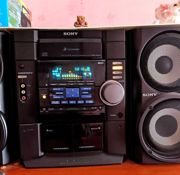 Мини  Hi-Fi радиоцентр Sony