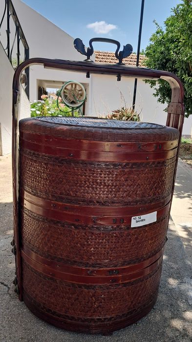 Cesta de enxoval Chinesa lacada