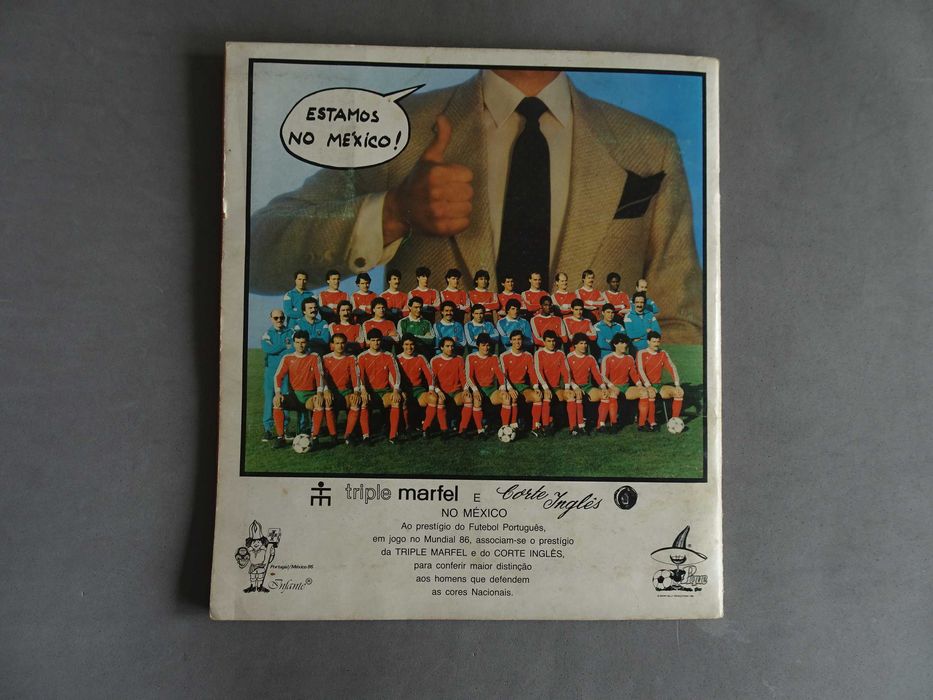 Caderneta de cromos  México 86 Panini Morumbi (falta 1 cromo)