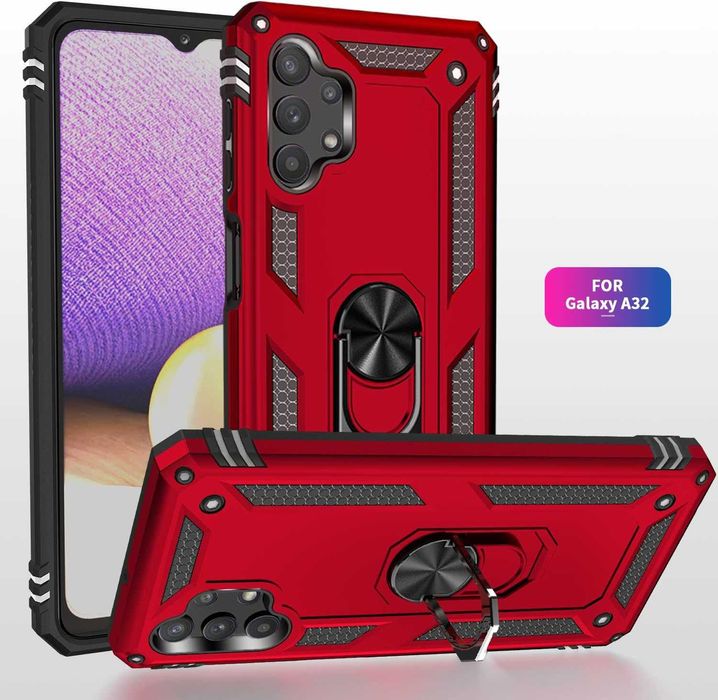 Etui plecki do Samsung Galaxy A32 5GM32 5G z uchwytem pierścieniowym