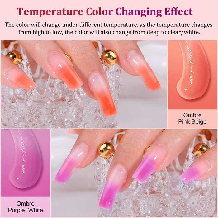 Kit completo de unhas de gel com catalisador UV 48W e manicure - NOVO