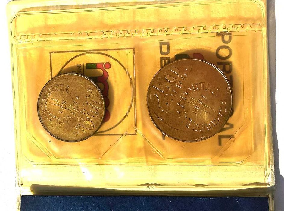 Emissão comemorativa prata 25 Abril 1974