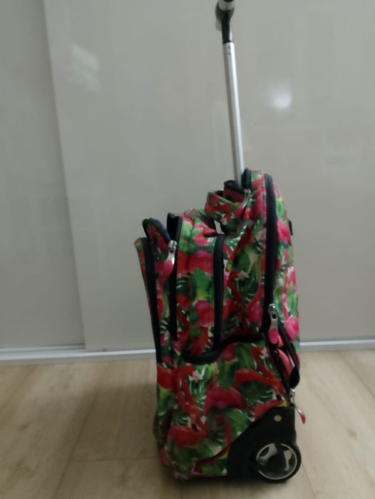 Tornister/plecak szkolny st.right w wzór flamingów