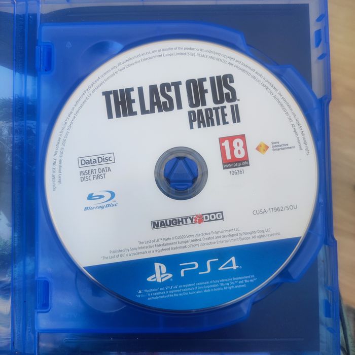 The last of us parte II PS4