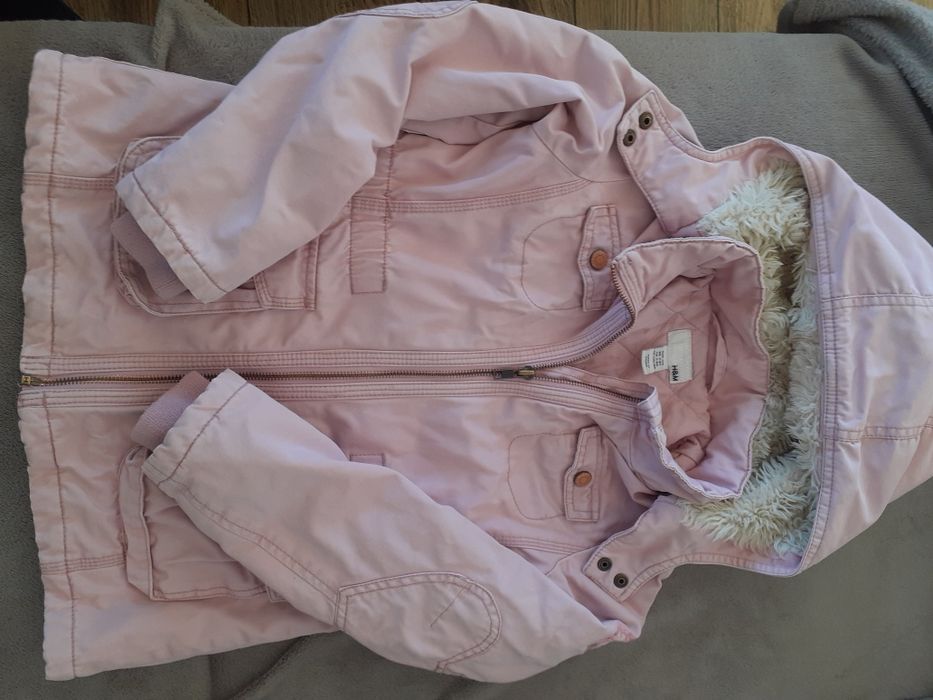 Kurtka  dziewczynka 128 jesień zima H&M