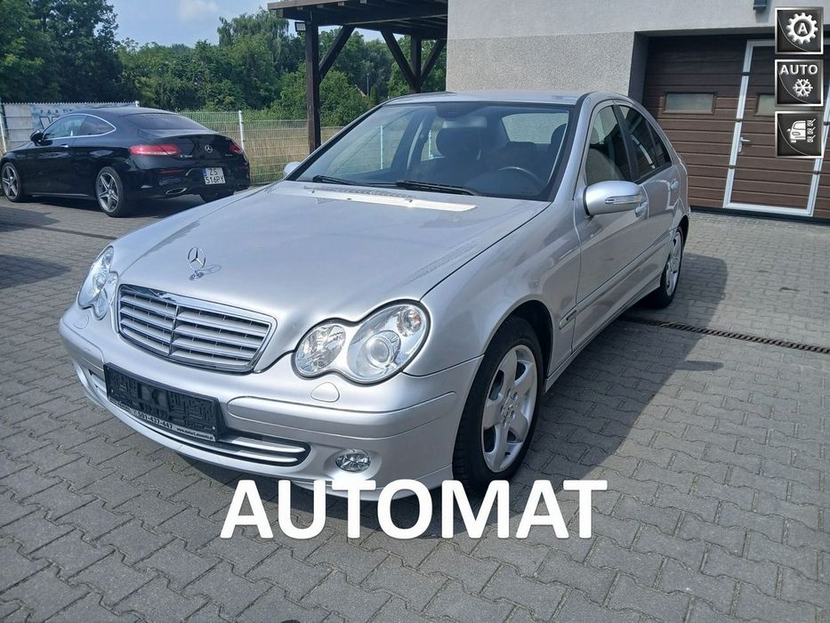 Mercedes-Benz Klasa C 1.8i Sport AUTOMAT SEDAN tempomat klimatronik el fotele stan BDB