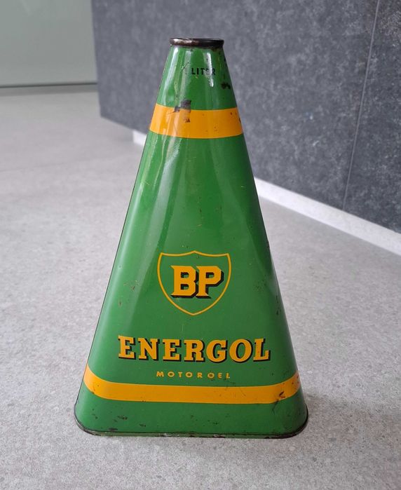 Lata antiga de Oleo BP