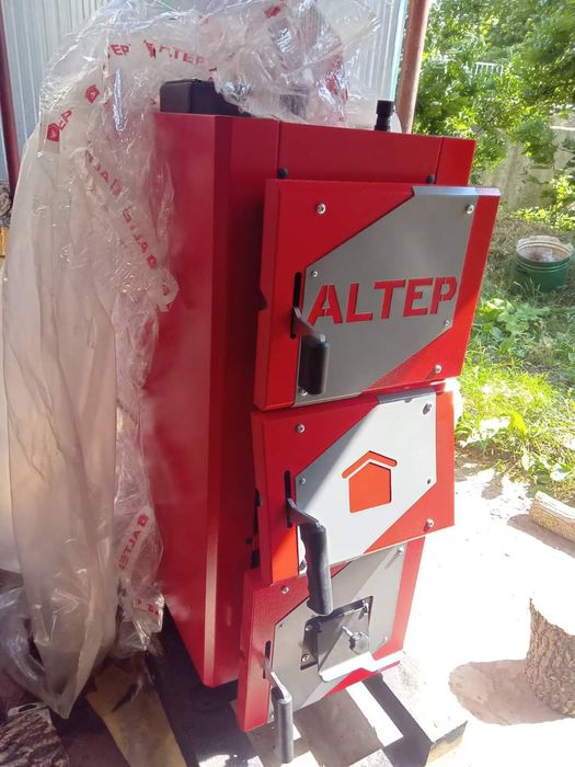 ‼️ХІТ Котел Тривалого Горфння  АЛЬТЕ. ALTEP Котел на дровах