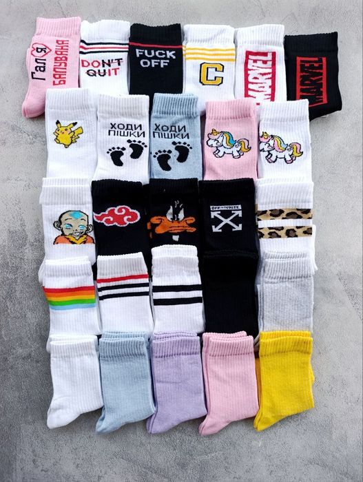 Чоловічі та жіночі шкарпетки з принтом/чоловічі теплі зимові шкарпетки