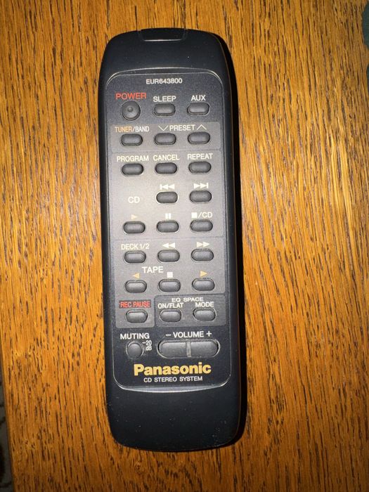 Wieża Panasonic SA-CH32 z głośnikami i pilotem komplet