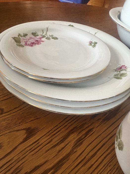 Zestaw porcelanowy PRL Wałbrzych