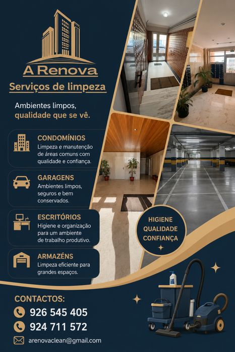 Serviços de limpeza