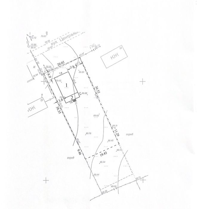 Продам земельну ділянку 13 с. Сурсько-Литовське,центр села,червона лін