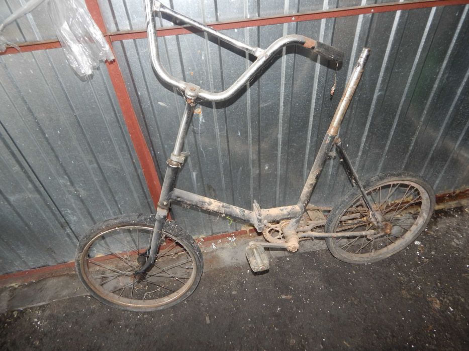 Rower składak PRL - dawca