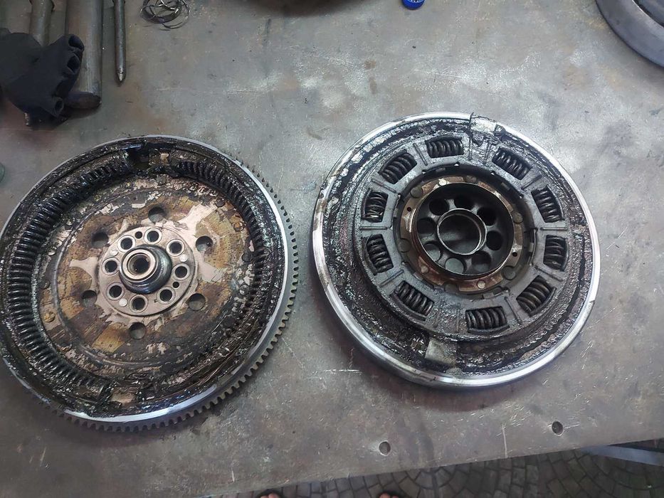 Ремонт реставрація відновлення демпферного двомасового маховика демфер