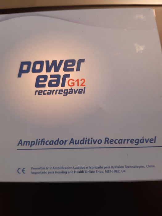 Aparelho auditivo recarregável