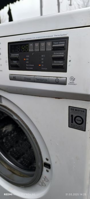 Пральна машина LG F1096ND3 по запчастинах