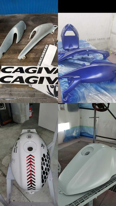 Pintura básica e personalizada.
