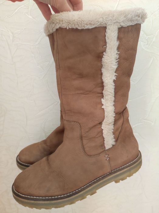Тёплые сапоги Zara, на девочку. Размер 35