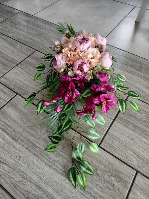 Wiązanka stroik na grób Wszystkich Świętych