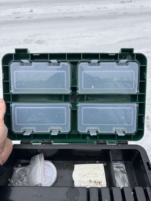 Риболовний зимовий ящик