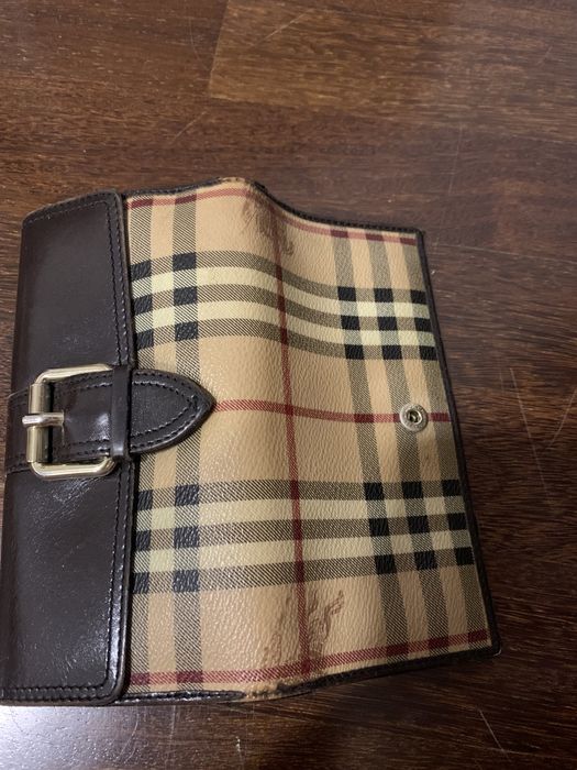 Porta moedas burberrys