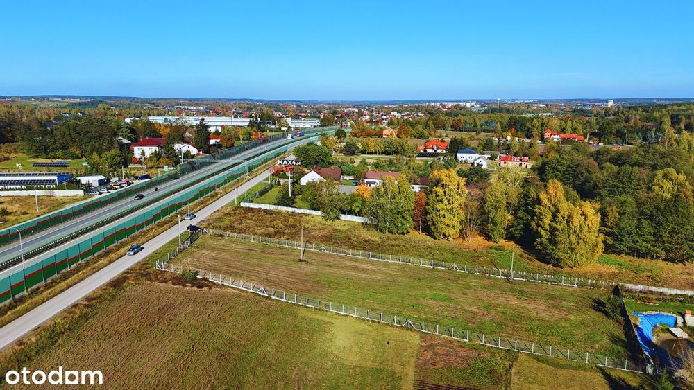 Działka 2979 m² do wynajęcia – ogrodzona | pod miastem | blisko S8