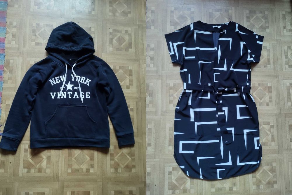 Теплий худі і речі на розмір 42-44