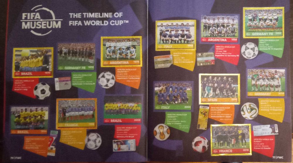 Mundial 2022 - Qatar - Caderneta completa - Panini - - - - - Cromos