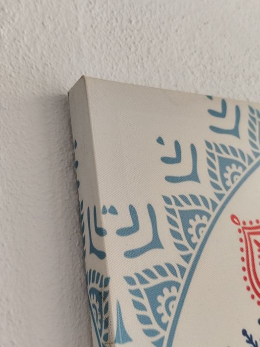 Tela mandala impressa