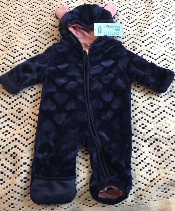 Комбезик, костюм 62-68, человечки 0-3